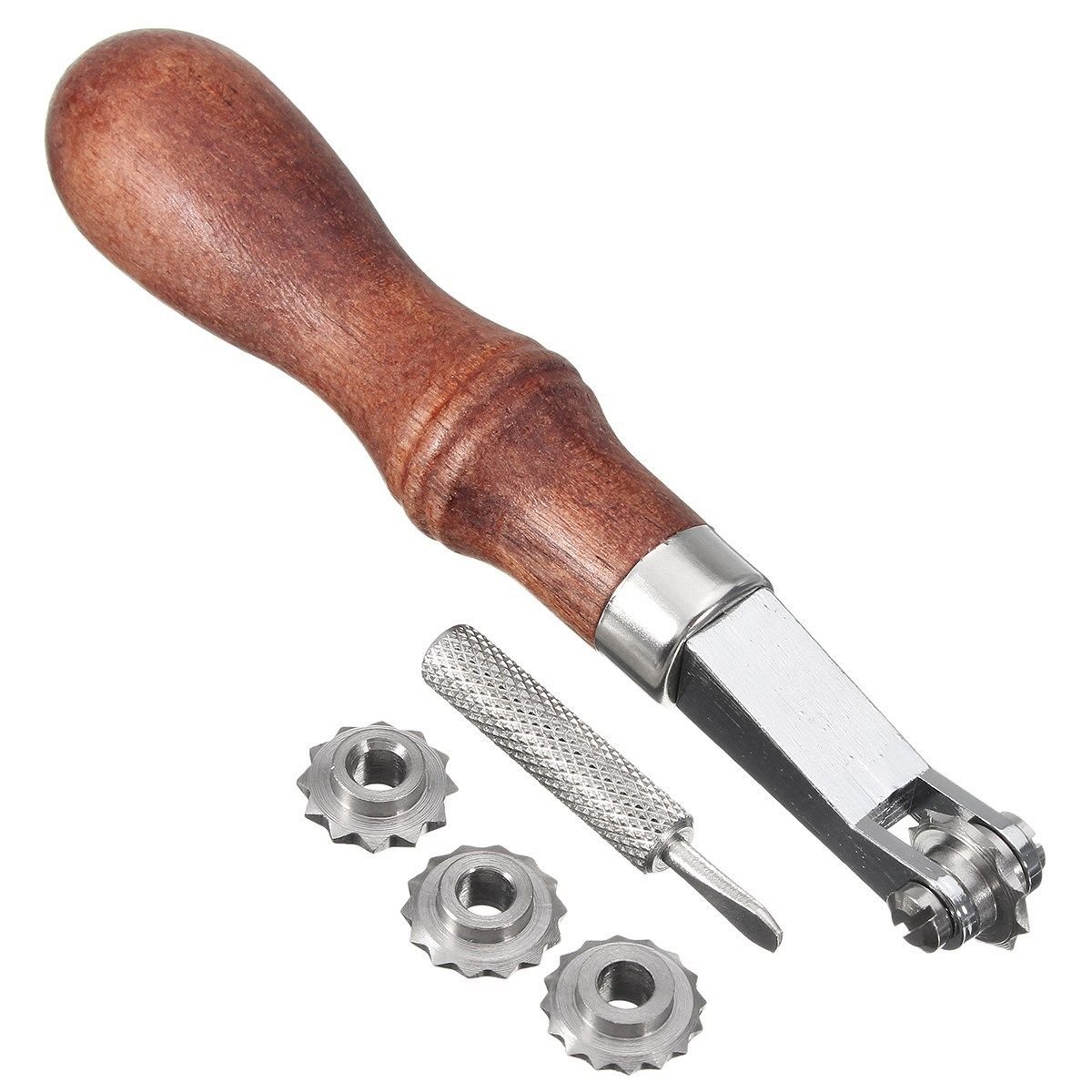 High Quality Home Spacer Sewing Leather Craft Leather Paper Over stitch Wheel Ro