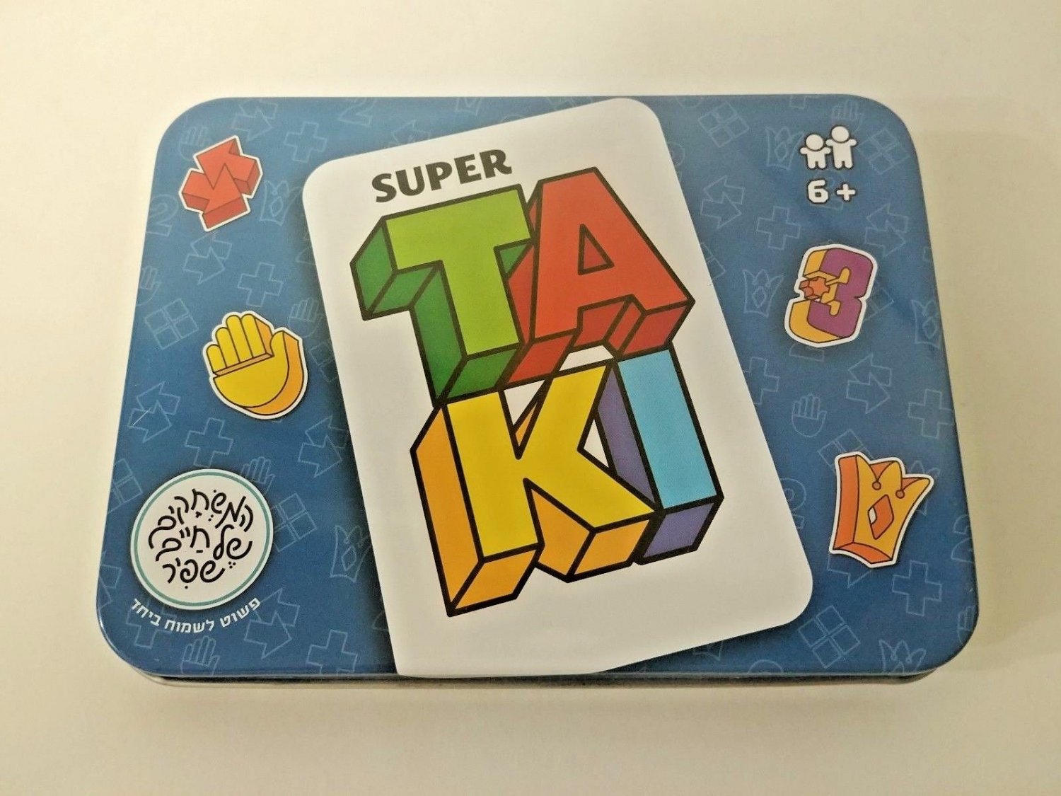 Taki Card Game Original Metal Box Most Popular Israel Game Family Games ...