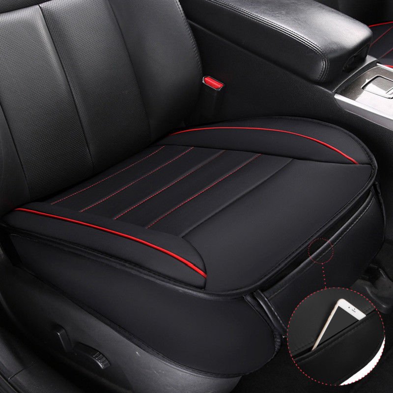 Universal Car Seat Cover Breathable PU Leather Pad Mat Vehicle Chair Cushion