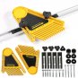 Multi-purpose Double Feather Board for Router Tables Saws Miter Gauge Slot