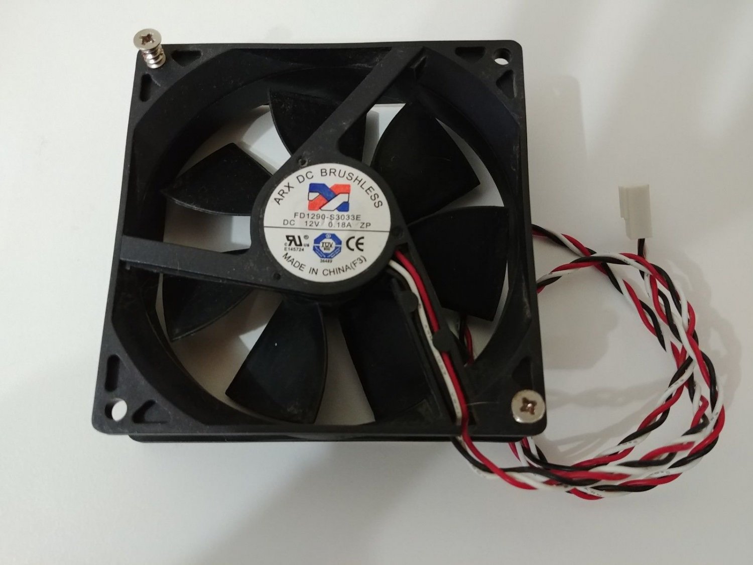 ARX DC Brushless FD1290-S3033E DC 12V 0.18A ZP Fan For PC Computer