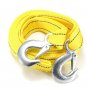 5T 3.64M Tow Towing Pull Rope 2 Heavy Duty Forged Steel Hooks