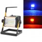 High Quality 50W 2400LM 36LED Rechargable Floodlight White Outdoor Garden Landsc