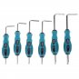 6pcs Imported CRV Plum Hex Wrench Set Hex Screwdriver Home Maintenance Hand Tool