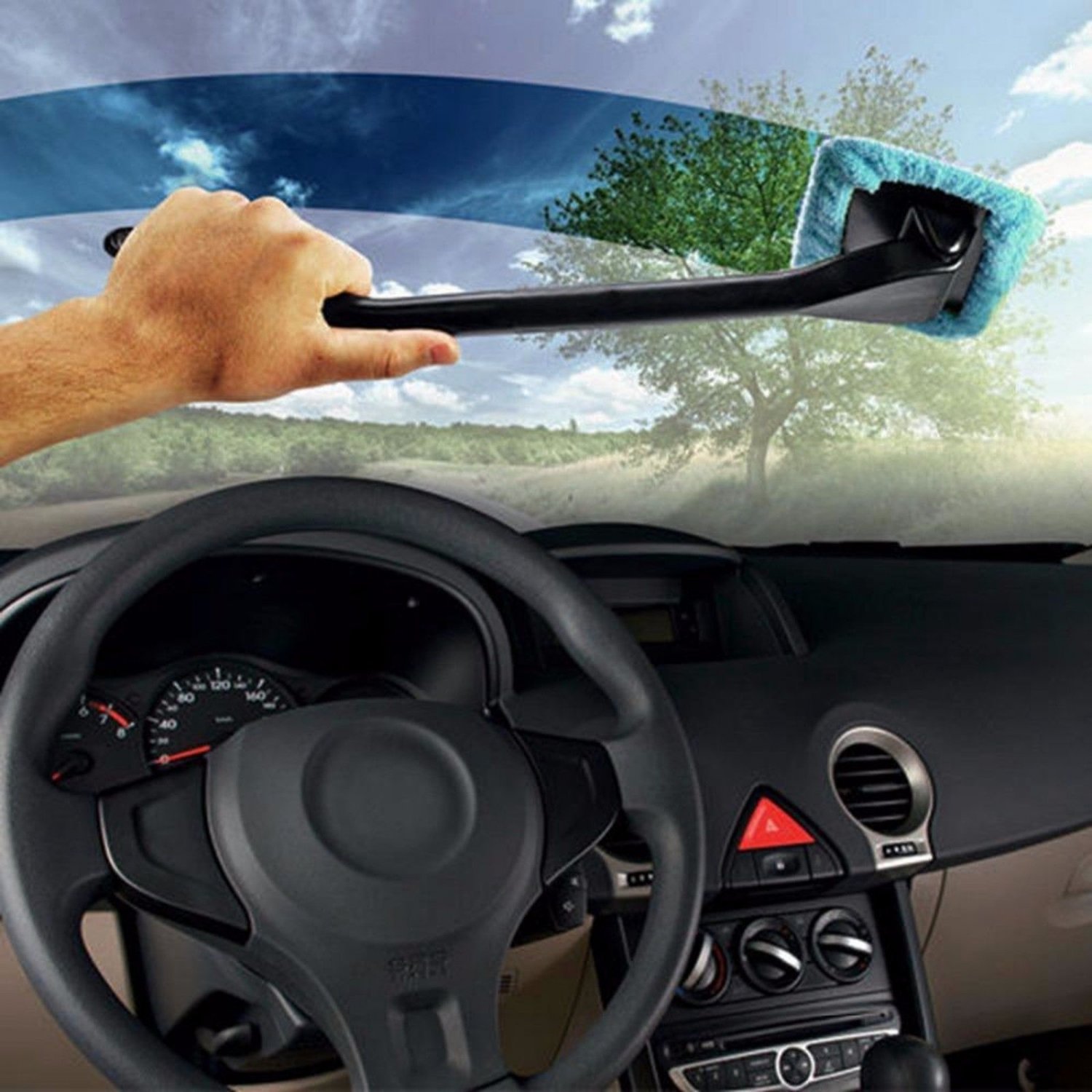 Car Windshield Easy Cleaner Window Cleaning Tool Auto Glass Inside & Outside