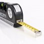Pro Measuring Tape tools Infrared Laser Level Ruler Horizontal Vertical Cross