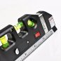 Pro Measuring Tape tools Infrared Laser Level Ruler Horizontal Vertical Cross