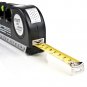 Pro Measuring Tape tools Infrared Laser Level Ruler Horizontal Vertical Cross