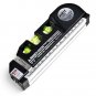 Pro Measuring Tape tools Infrared Laser Level Ruler Horizontal Vertical Cross
