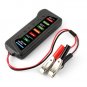12V Auto Car Battery Alternator Tester with 6 LED Test Lights Display Universal