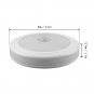 Magnetic Infrared IR Bright Motion Sensor Activated LED Wall Lights Night Light