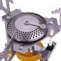 Portable Stove Gascookers Mini Foldable Stainles Steel Gas Burners Split Cooking