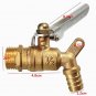 Outdoor Garden water taps 1/2" 2cm Waterfall key security lock Brass Water