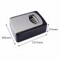 Outdoor Combination Key Safe Storage Box Wall Mount Home Security Lock Car Door