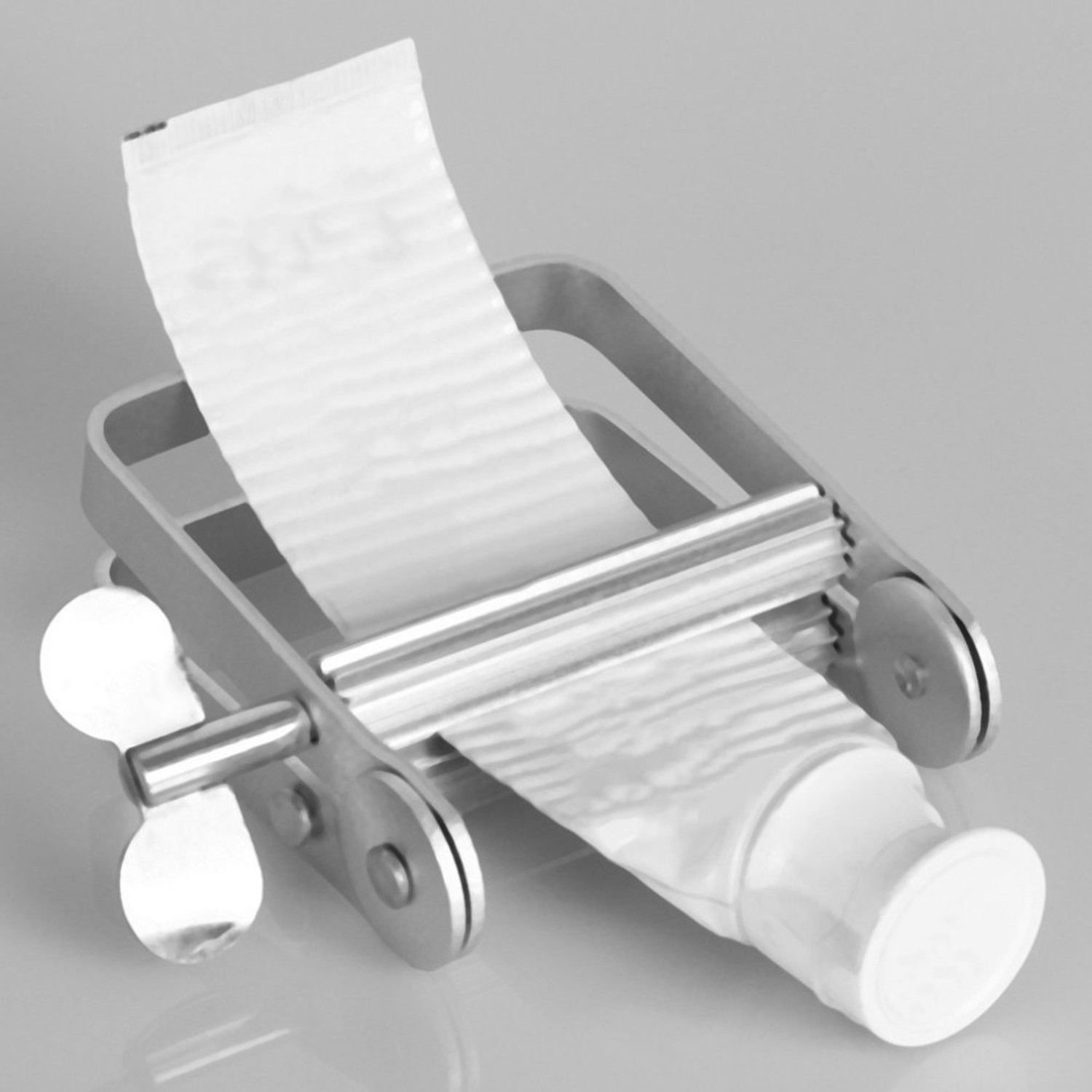 Aluminum Manual Toothpaste Dispenser Tooth Paste Cream Tube Squeezer Bathroom