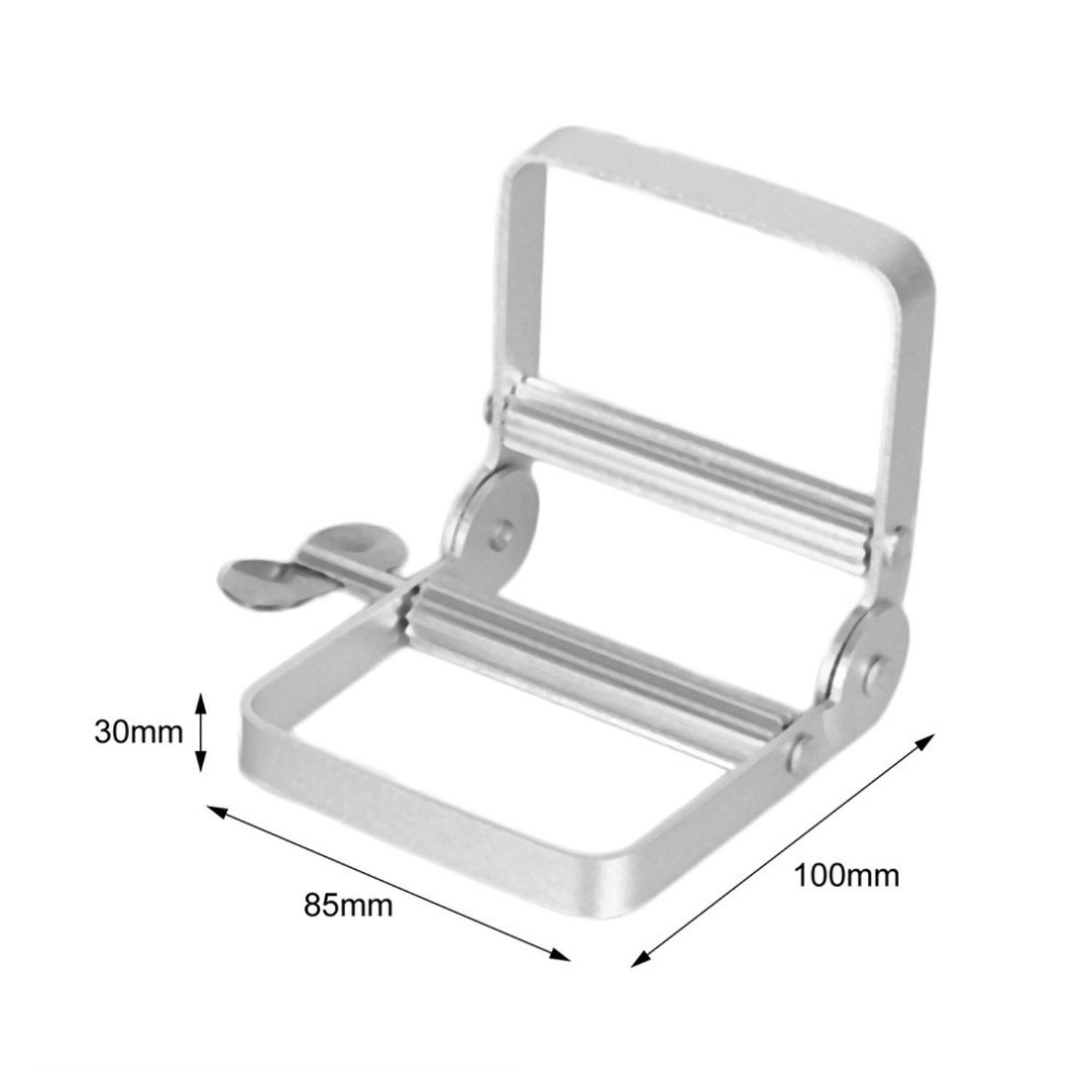 Aluminum Manual Toothpaste Dispenser Tooth Paste Cream Tube Squeezer