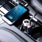 Car Universal Fast Charger 3 Ports USB & Cigarette Lighter Adapter With 2M Cable