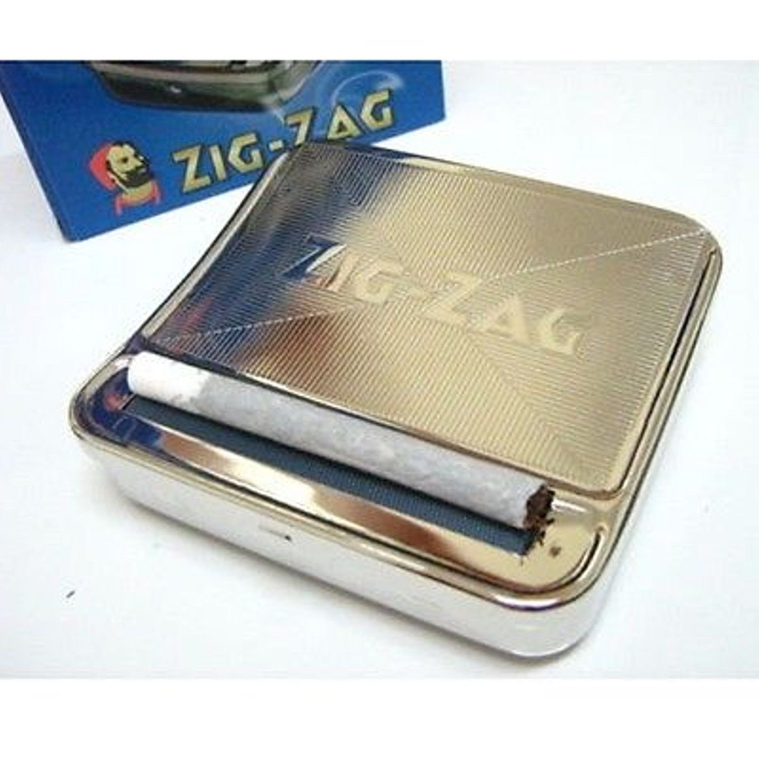 Metal Automatic Cigarette Tobacco Roller Roll Rolling Machine Box Case Paper
