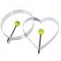 Creative Stainless Steel Pancake Mold Mold Ring Cooking Fried Egg Shaper 4 pcs