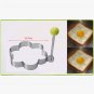 Creative Stainless Steel Pancake Mold Mold Ring Cooking Fried Egg Shaper 4 pcs