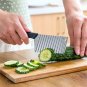 Fruit Knife Potato Wavy Knife Kitchen Gadget Cooking Tools Accessories Stainless