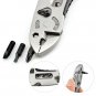 Multitool Pliers Pocket Screwdriver Set Kit Adjustable Wrench Jaw Spanner