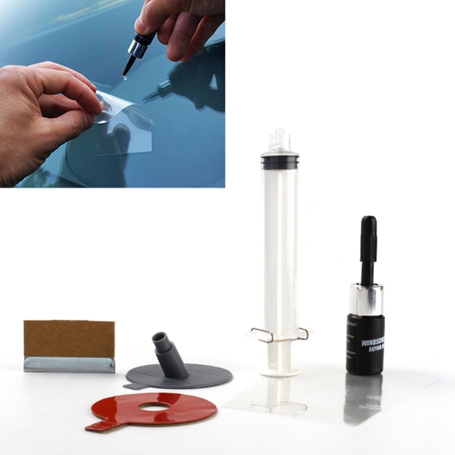 DIY Car Windshield Repair Kit tools Auto Glass Windscreen Repair Set Give Door