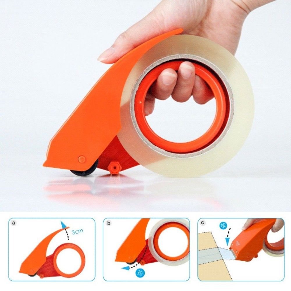 Tape Dispenser Manual Sealing Device Tape Cutter Baler Carton Sealer Width 48mm