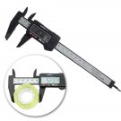 LCD Digital Electronic Carbon Fiber Vernier Caliper Gauge Micrometer Ruler Tools