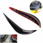 1 Pair Rubber Universal Car Auto Vehicle Front Bumper Corner Protector Lip Guard