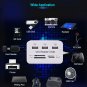 USB Hub Combo 2.0 3 Ports Card Reader High Speed Multi USB Splitter All In One