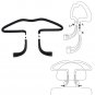 Stainless steel Car Scalable Hangers Back Seat Headrest Coat Clothes Hanger Jack