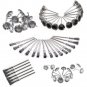45pcs Wire Brush Set Dremel Removal Wheel Tool Rotary Die Grinder Stainles Steel