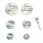 6Pcs HSS Rotary Tool Woodworking Circular Saw Blades Kit Set Dremel 1/8" Mandrel
