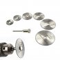 6Pcs HSS Rotary Tool Woodworking Circular Saw Blades Kit Set Dremel 1/8" Mandrel
