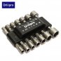 Drillpro 14pcs 1/4 Inch Hex Shank Power Nut Driver Drill Bit Set SAE Metric Sock