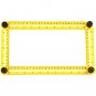 Professional Angle Template Tool Angle Measuring Tool Protractor Multi-Angle
