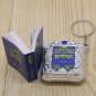 5Pcs Hebrew Jewish TEHILIM Psalms Key Ring Chain Israel Torah Charm Judaica Gift