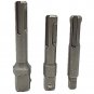 3pc Sds Drill 1/4" 3/8" 1/2" Socket Nut Driver Adaptor 3pc Chrome Vanadium Steel