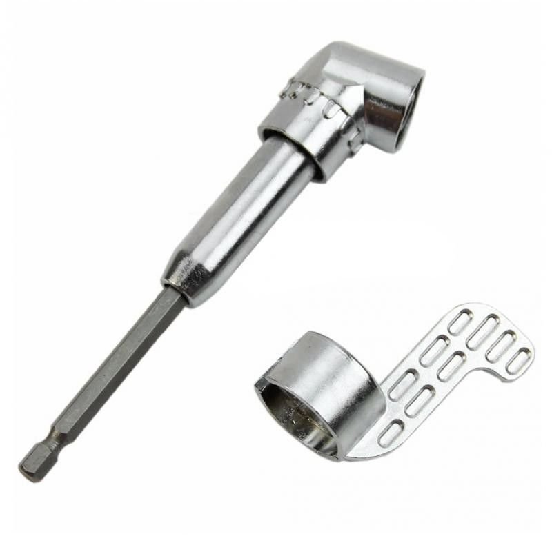 105 Degree Right Angle Driver Hex Screwdriver Holder Power Drill Bit Set Angle