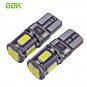Super Bright!! 10X T10 W5W led canbus T10 194 168 5630 t10 6SMD Canbus NO ERROR