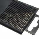 Newest 20Pcs/set 0.3mm-1.6mm Mini High Speed Steel HSS Micro Twist Drill Bit Set