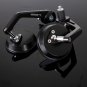 Universal 7/8" Round Bar End Rear Mirrors Moto Motorcycle Motorbike Scooters
