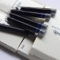 25pcs Universal Length Fountain Pen Ink Cartridge Refills BLUE Pen Refill Office
