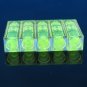 5Pcs/Lot Size 10*10*29mm Square PMMA Bubble Level Acrylic Shell Spirit Level Via