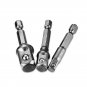 Drill Socket Adapter Set Power Tools Bits Wrench Extension Six Head Bit Adapter