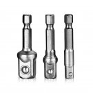 Drill Socket Adapter Set Power Tools Bits Wrench Extension Six Head Bit Adapter