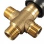 Thermostatic Mixing Valve Bathroom Faucet Temperature Mixer Water Control Valve