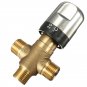 Thermostatic Mixing Valve Bathroom Faucet Temperature Mixer Water Control Valve