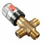 Thermostatic Mixing Valve Bathroom Faucet Temperature Mixer Water Control Valve